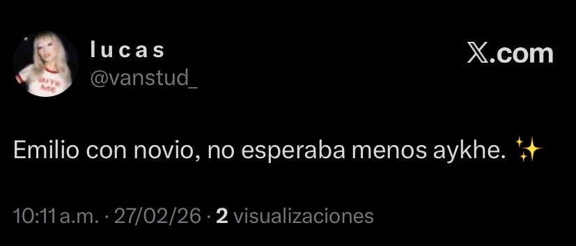 Volvimos al 2020?? 

En q momento éste farsante roba identidades piensa q aún hay gente idiota q le cree?  

#EmilioOsorio #nepobaby