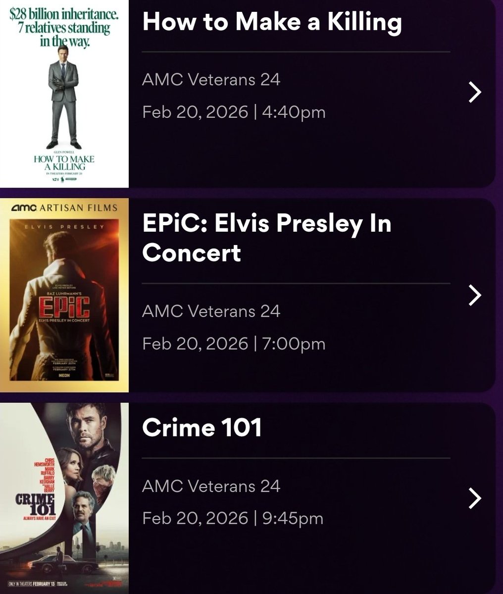 bampac29's tweet image. Happy Fri-Yay fam! Hope y'all having a blessed day. Exciting for another TRIPLE feature at our 2nd home. 3rd time for #SendHelp #SendHelpMovie then 2nd time with #HowToMakeAKilling then finish with the next #Scream sequel in #DolbyCinema #Scream7 #atAMC #AMCApes #AMCTheatres