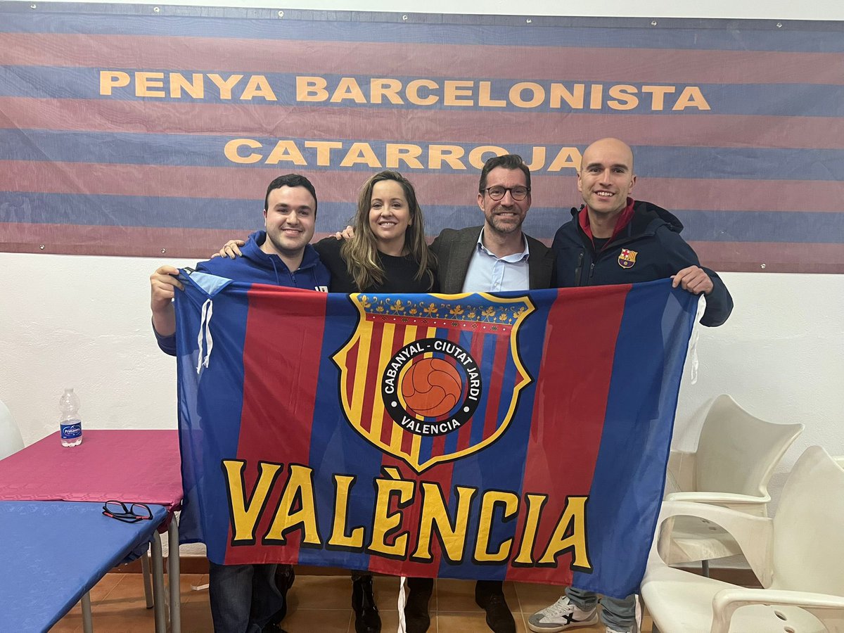 PENYA BARCELONISTA VALENCIA CABANYAL-CIUTAT JARDÍ tweet media
