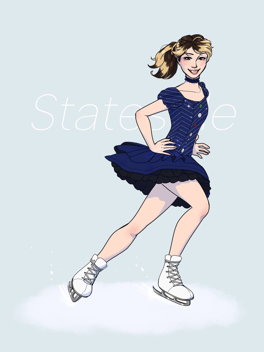 Homemade_Apple's tweet image. You can be my American ha- ha- boy~ ✨

#alysaliu #Alysa #Stateside #Olympics2026