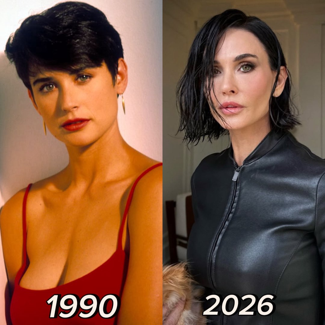 Demi Moore Evolution