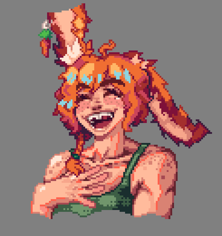 A hearty laugh