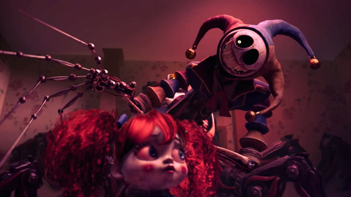 PoppyCommunity's tweet image. Poppy being captured by the prototype.
#PoppyPlaytimeChapter5 #PoppyPlaytime