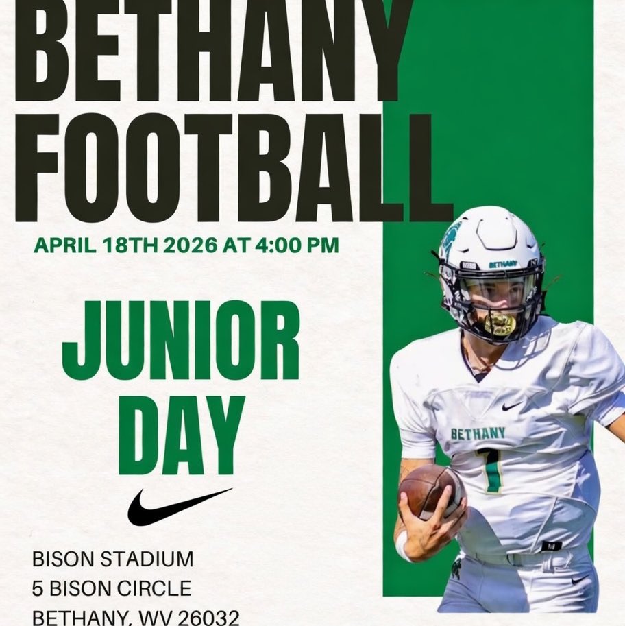 Grubb1283's tweet photo. Blessed to be invited to Bethany college for their junior day, thank you to @CoachBlake41 and all of Bethany football! https://t.co/SsAQUF1phr