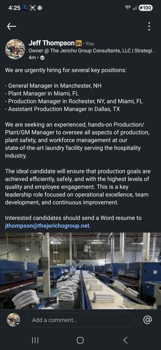 Jericho Group Consultants, LLC (@jerichogroupllc) on Twitter photo 