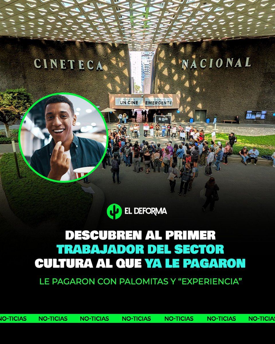 Jools_Duran's tweet photo. Hemos reído mucho con este meme en estos días pero...
Trabajé 8 años en Cineteca "por honorarios" y lo más cercano a una prestación laboral eran dos paquetes de palomitas al día y 4 boletos para el cine que disminuyeron a 2 boletos porque sintieron que la casa estaba perdiendo https://t.co/NGtsFblc8h