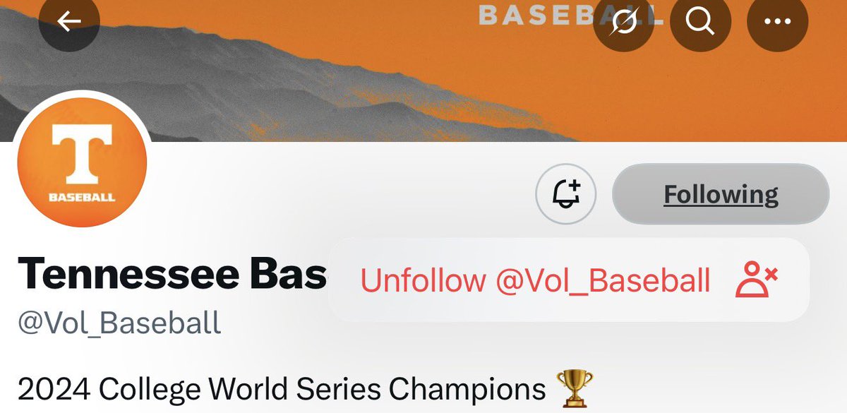 uknowballs's tweet photo. @Vol_Baseball https://t.co/716tUrfXCw