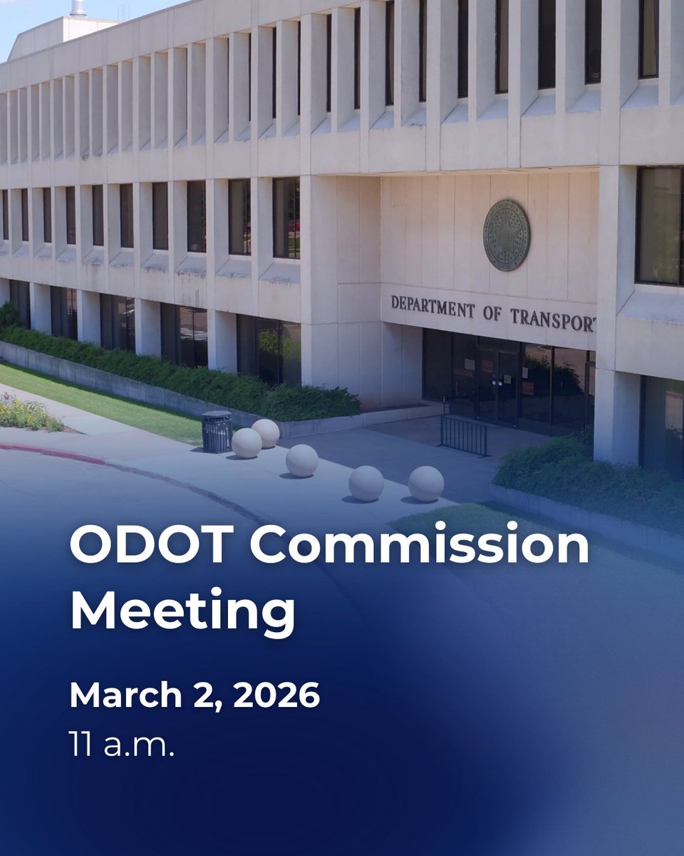 Oklahoma Department of Transportation tweet media