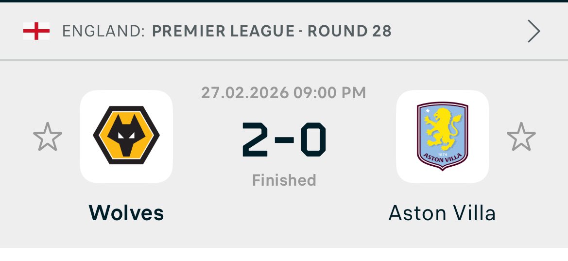 If you’re a Manchester United fan and you enjoyed this Aston Villa loss, drop a ❤️