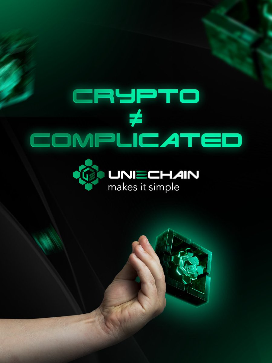 wer2chain's tweet photo. Web3 doesn't need to be confusing. Uni2Chain simplifies it all so you can build, use, and grow with ease. #CryptoMadeEasy #Uni2Chain https://t.co/c9Kiul4tAy