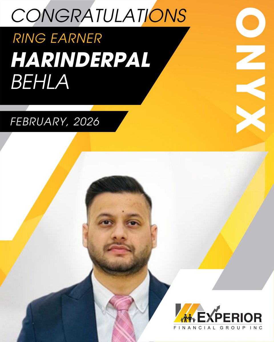 _Experior_'s tweet photo. Momentum like this deserves to be celebrated! 💍🚀
 
Congratulations to our newest Ring Earners:
💍 David Lao – Onyx Ring Earner
💍 Maria Zapata – Onyx Ring Earner
💍 Harinderpal Behla – Onyx Ring Earner
 
#ExperiorFinancialGroup #FinancialServices #Insurance #MGA #IMO https://t.co/vbc4NsnrN8