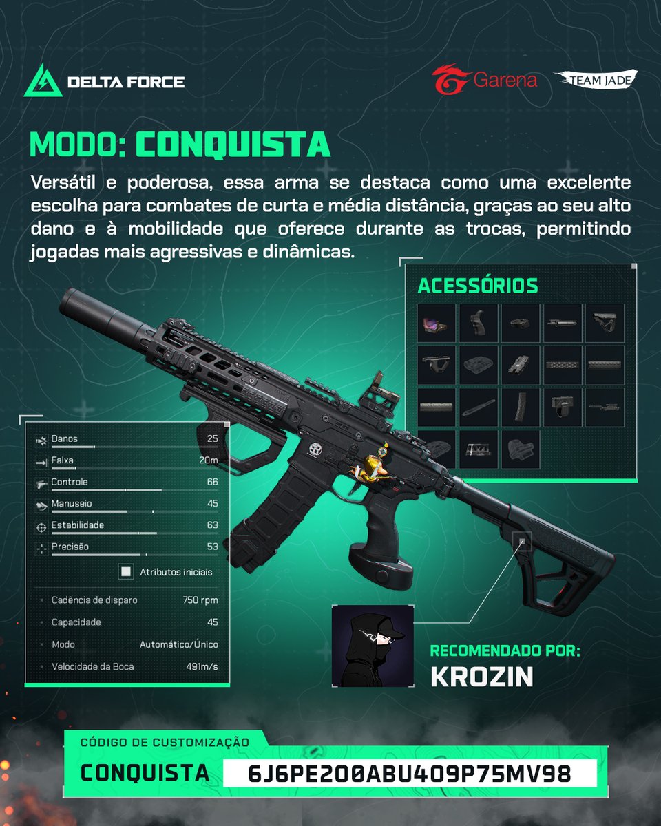 Garena Delta Force Brasil tweet media