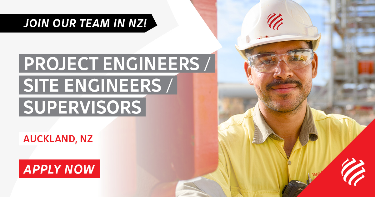 Build the future of New Zealand with Webuild!
We’re expanding and looking for experienced project + construction professionals to join us.

Express your interest today: ow.ly/Ku1f50YmfTl

#Webuild #NewZealand #ApplyNow