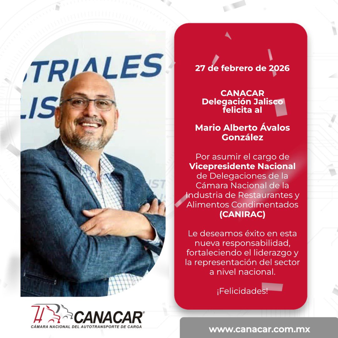 CANACAR Región Occidente tweet media