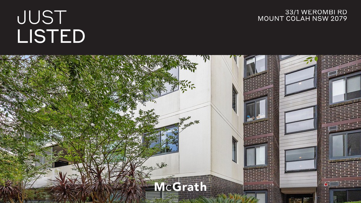 nickberman's tweet photo. 🛌 1 🛀 1 🚘 1
📍 33/1 Werombi Rd, Mount Colah, NSW, 2079

My latest listing on RateMyAgent.

https://t.co/S3JEoWYn6t

...
#ratemyagent #realestate #McGrath_Hornsby https://t.co/fZ44frZdox