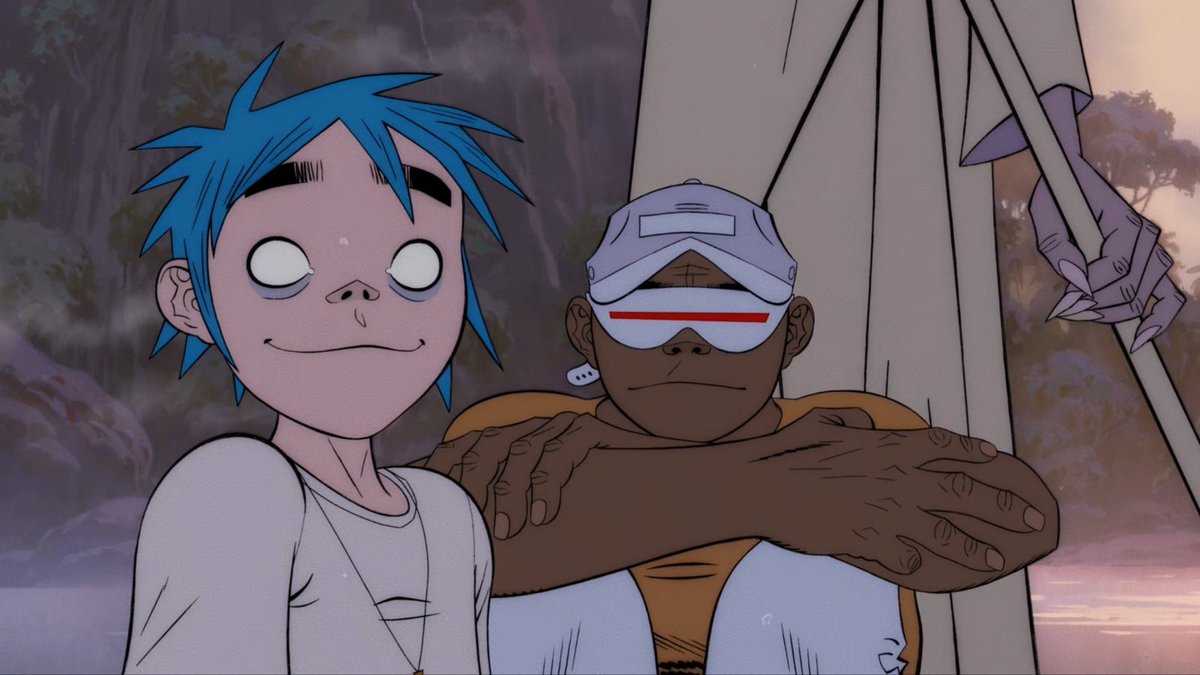 EI_Manana's tweet photo. 2D AND RUSS https://t.co/CpscM7nCVq