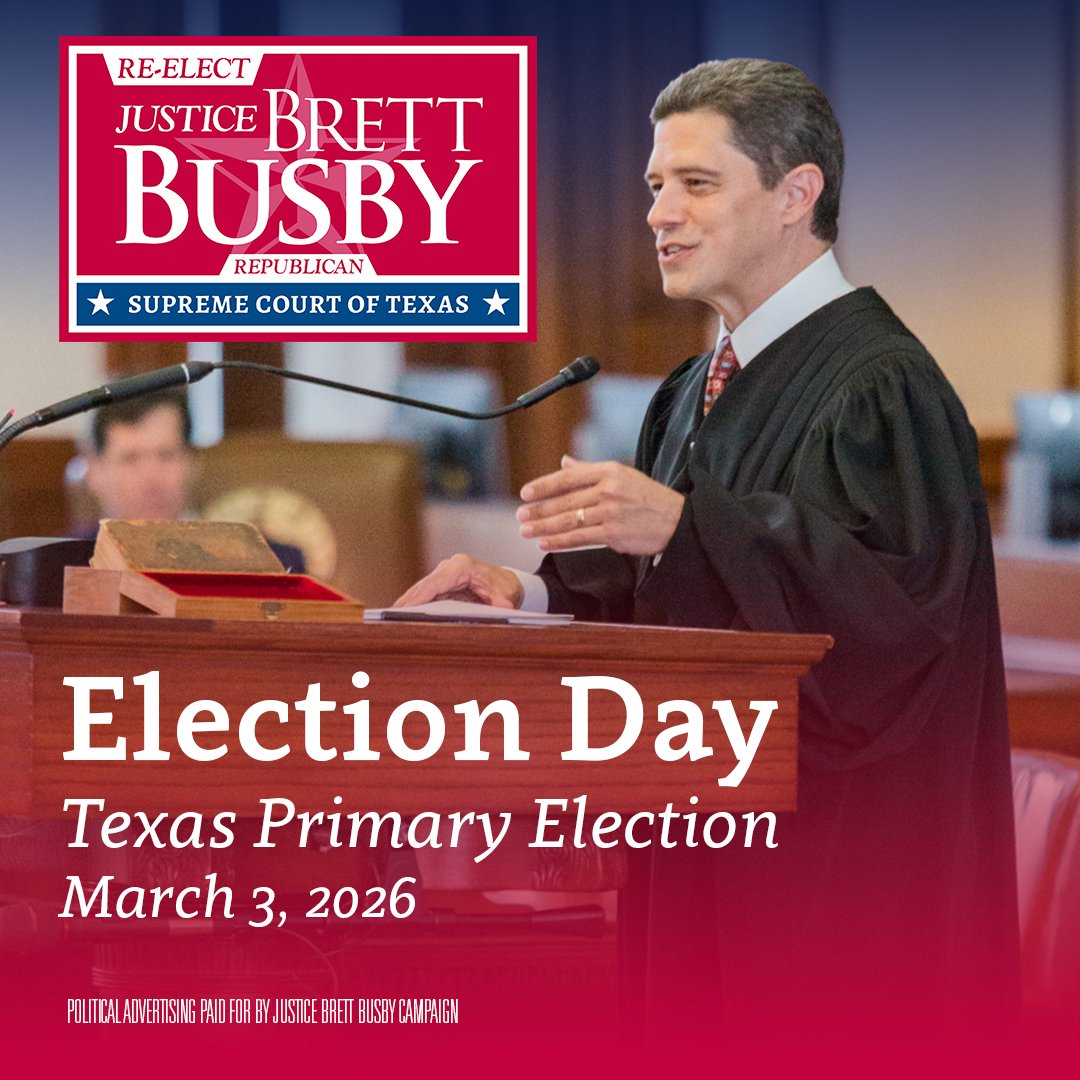 Justice Brett Busby tweet media