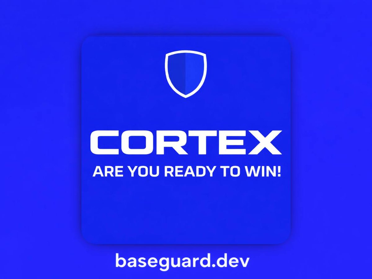 CORTEX is almost live!

Baseguard’s Neural Engine doesn’t just track wallets…
•It reads behavior
•It spots rotations
•It flags pressure before charts react

Signals in seconds☑️
Clarity in chaos☑️

You’re not just trading faster, you’re trading smarter! 

$Baseguard before
