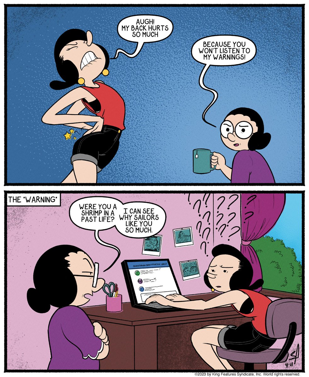 Olive Oyl tweet media