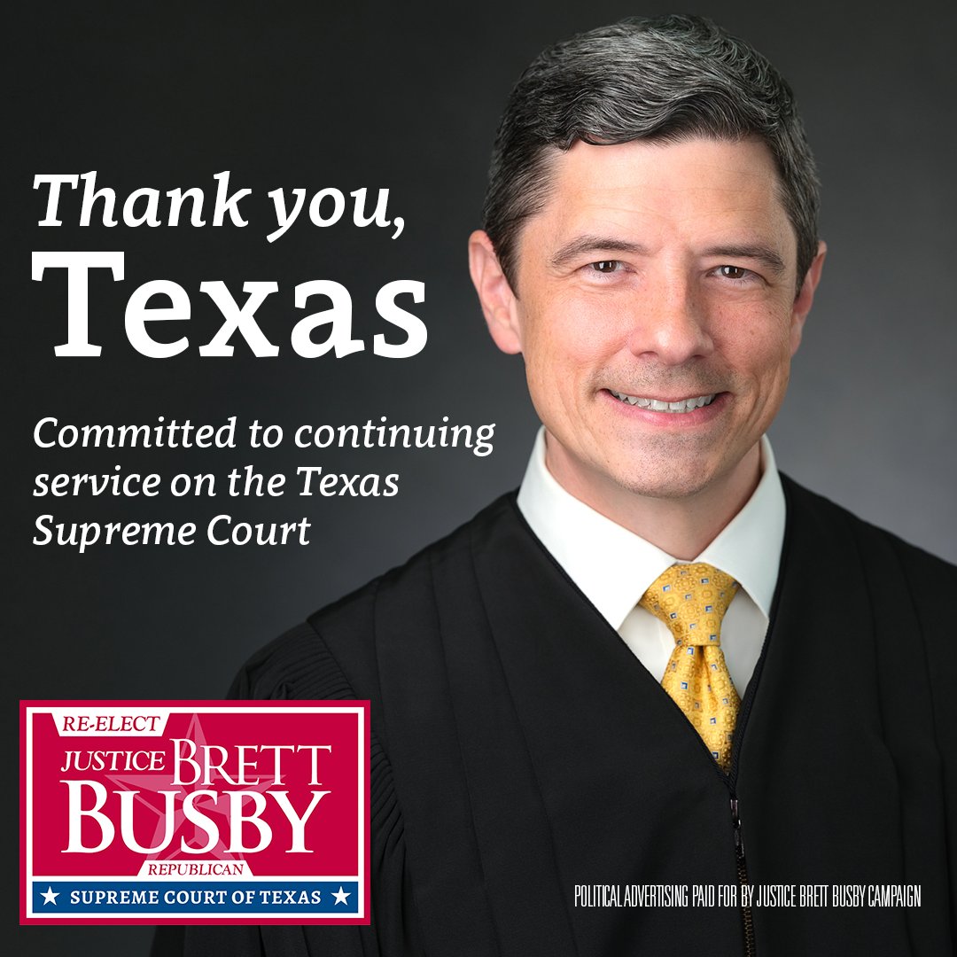 Justice Brett Busby tweet media