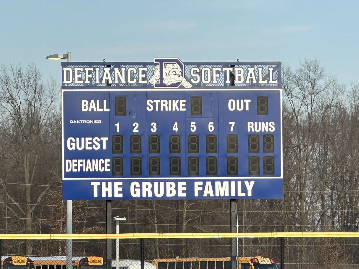 Defiance Softball tweet media