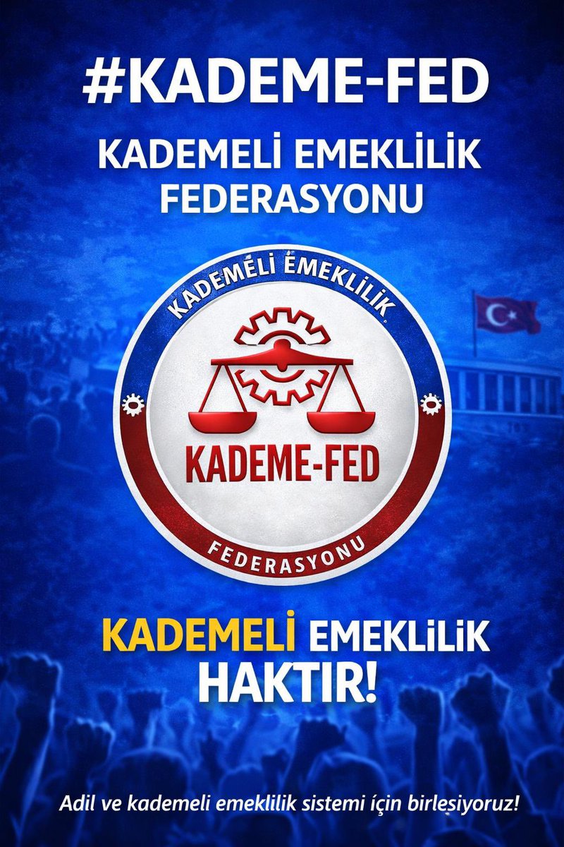 Nazik kabulleri ve değerli katkıları için teşekkür ederiz.degerli Filiz Konca başkanımızın emeğine sağlık.
<a href="/Akparti/">AK Parti</a> 
<a href="/AkpartiAnkara/">AK Parti Ankara</a> 
<a href="/AkPartiYalova77/">AK Parti Yalova</a> 
<a href="/RTErdogan/">Recep Tayyip Erdoğan</a> 
<a href="/abuyukgumus/">Ahmet Büyükgümüş</a> 
<a href="/KademeFed/">Kademeli Emeklilik Federasyonu</a> 
<a href="/EmekDerResmi/">EMEK-DER</a> 
<a href="/ETTDER1999/">🧭 EMEKLİLİKTE TARİHE TAKILANLAR DERNEĞİ</a> 
#KademedeBirlik