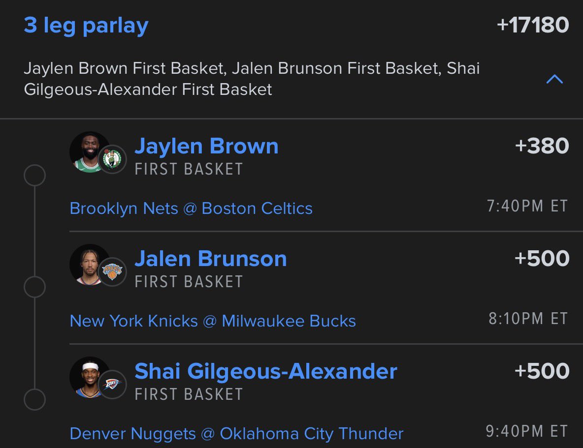 BlazinHotBets's tweet photo. Daily First Basket🥶 https://t.co/cmecbGjNks