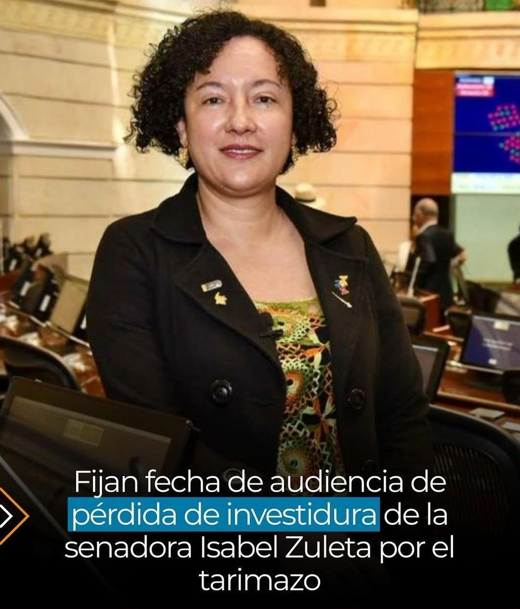 Por ser una HIJUEPUTA criminal  Cabeza 🥦 d 🥦 <a href="/ISAZULETA/">Isabel Zuleta</a> pierde su investidura d Senadora 😡 
#CarcelParaZuleta