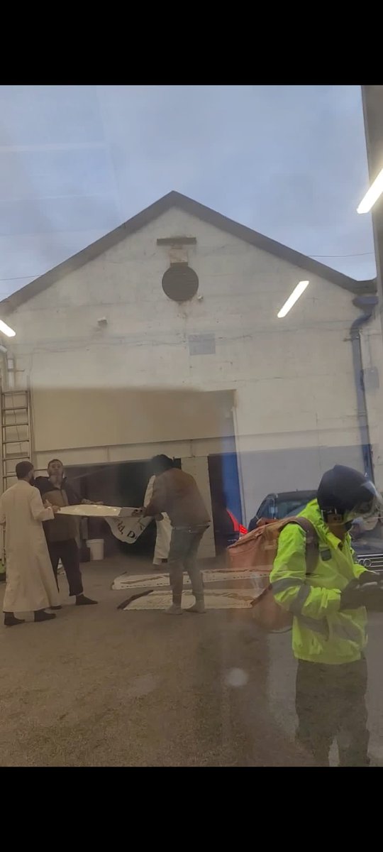 This is Ossory Road, Eastwall, Dublin 3
A Mosque being set up in an industrial estate Today..

Where is the planning permission.?
Where is the consultations with the community.?
<a href="/MaryLouMcDonald/">Mary Lou McDonald</a>
<a href="/RayMcAdam/">Cllr. Ray McAdam</a> 
<a href="/MalachySteenson/">Malachy Steenson</a>