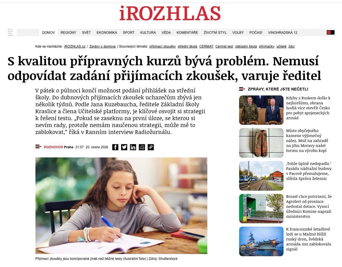 Učitelská platforma tweet media