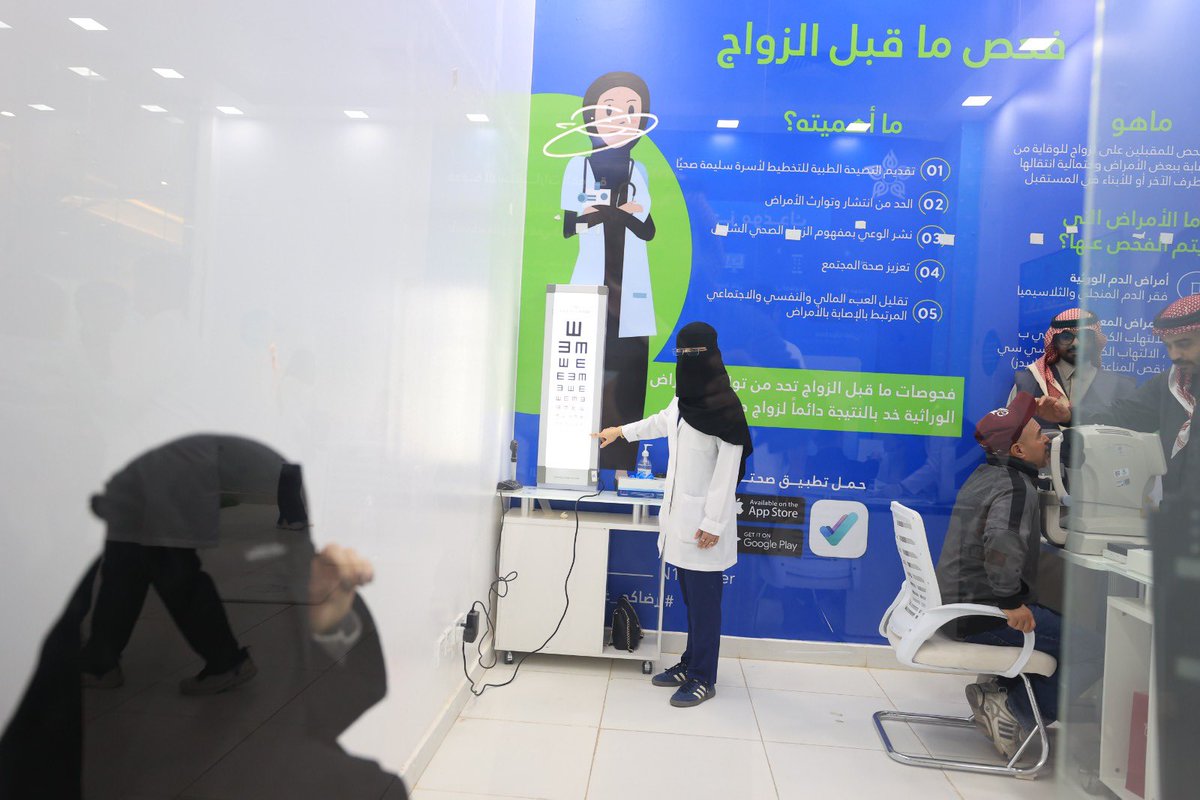 NBU_KSA's tweet photo. انطلاقًا من رسالتها في تعزيز جودة الحياة، شاركت #جامعة_الحدود_الشمالية في مبادرة "تأكد لصحتك" عبر تقديم الفحوصات الوقائية والاستشارات الطبية في عددٍ من التخصصات؛ تعزيزًا للوعي الصحي وترسيخًا لثقافة الوقاية بين أفراد المجتمع. https://t.co/D0VjDrchBW