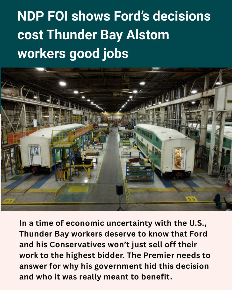 Behind closed doors, the Ford government weakened Canadian content rules — and Thunder Bay workers are paying the price.

#onpoli #tbsn