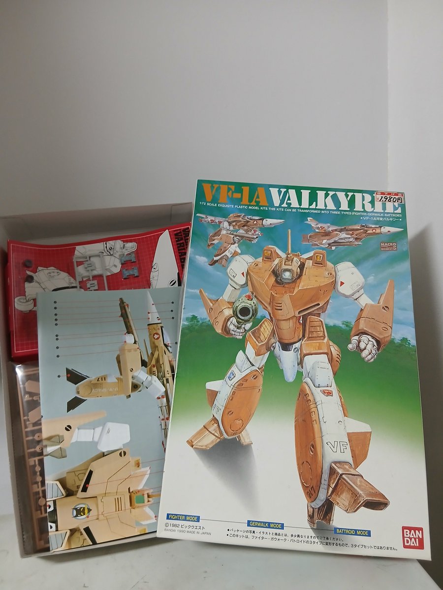 懐かしい廃盤プラモデル出てこいや 今井の···と言いたいがBANDAIの可変