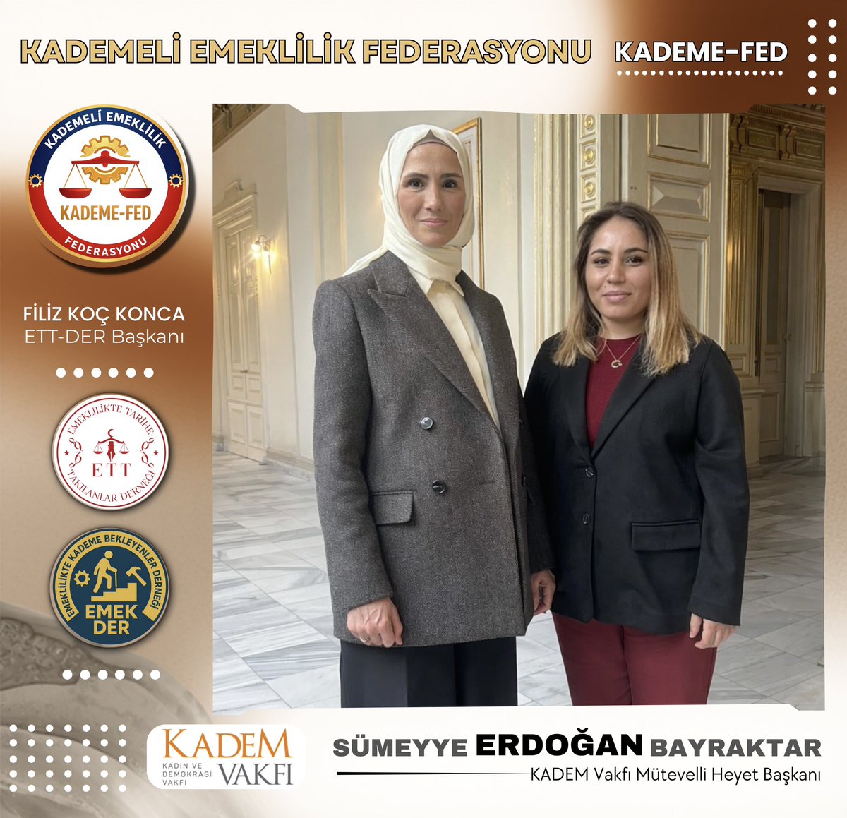 Emeğinize sağlık Filiz Konca başkanım...

#KademedeBirlik