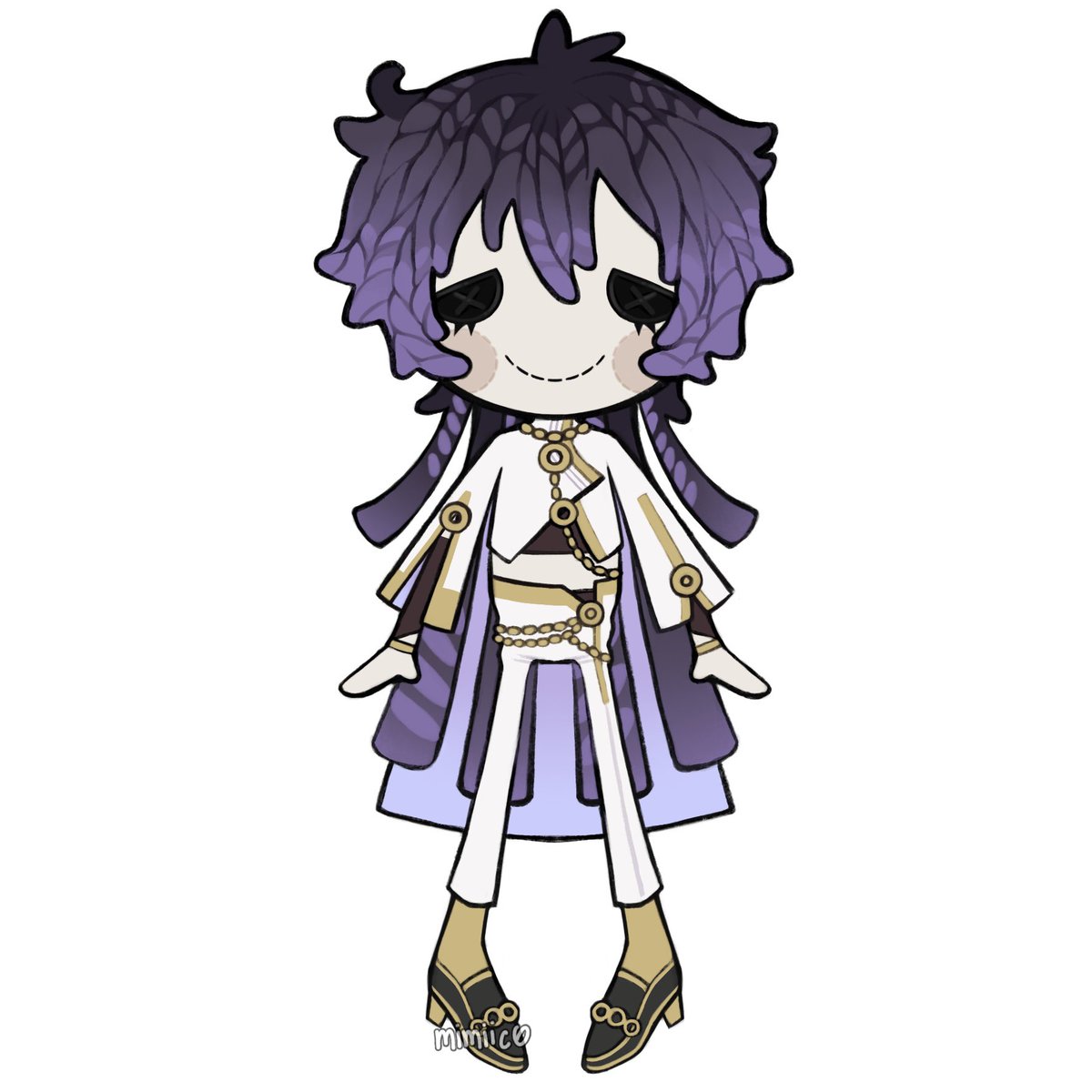 mimiic0's tweet photo. oh no! the new grand sorcerer and his strange counterpart have been turned into… lalaloopsies?! 🪞🎱 #NUcarnival https://t.co/pbDmYDqzi1