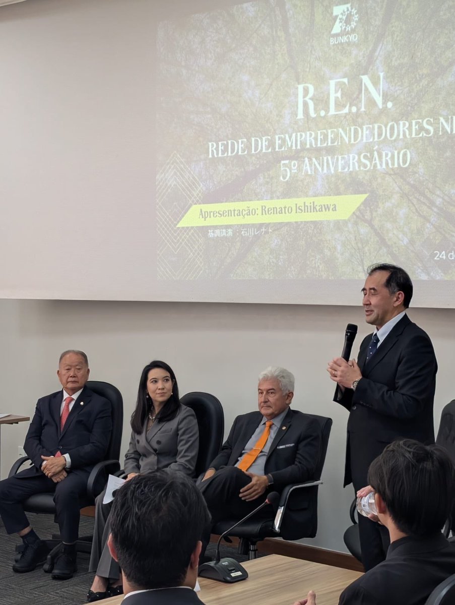 NOGUCHI (Embaixador do Japão no Brasil) tweet media