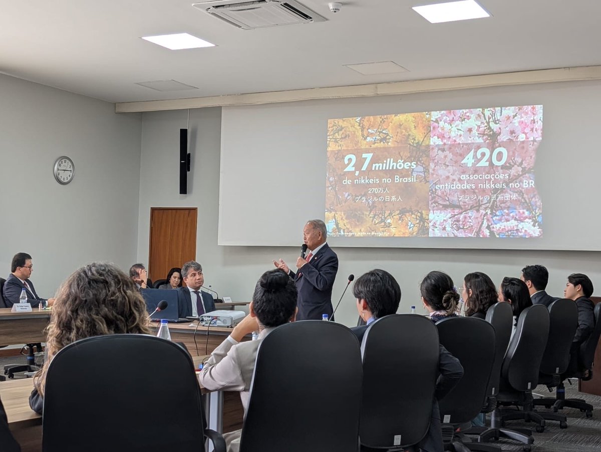 NOGUCHI (Embaixador do Japão no Brasil) tweet media