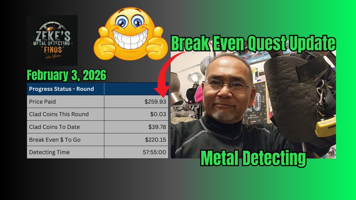ReelCastPodcast's tweet image. Evening metal detecting with the Nokta Simplex+. Playgrounds, open spaces, trash, coins, and a lot of small decisions along the way. Patience and strategy matter as much as the detector.
#MetalDetecting #NoktaSimplex #ZekeDetects #TreasureHunting youtu.be/j_wGHOVnRtE