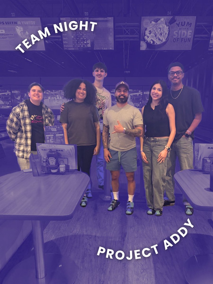 projectaddy_tx's tweet photo. It’s easy to focus on results, numbers, and goals, but team nights matter just as much. Getting the whole Project Addy team together outside of work builds trust, comfort, and the kind of chemistry you can’t fake!
-
#teamnight #teambonding #strikesandspares https://t.co/PZgBkFJF4r