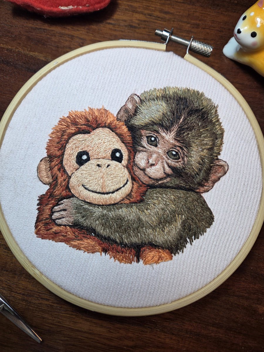 Hice otro bordado de Punch 💔