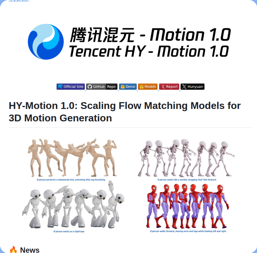 tom_doerr's tweet photo. Generates 3D human motion from text prompts

https://t.co/mL156UgQgm https://t.co/U96KLF30MW