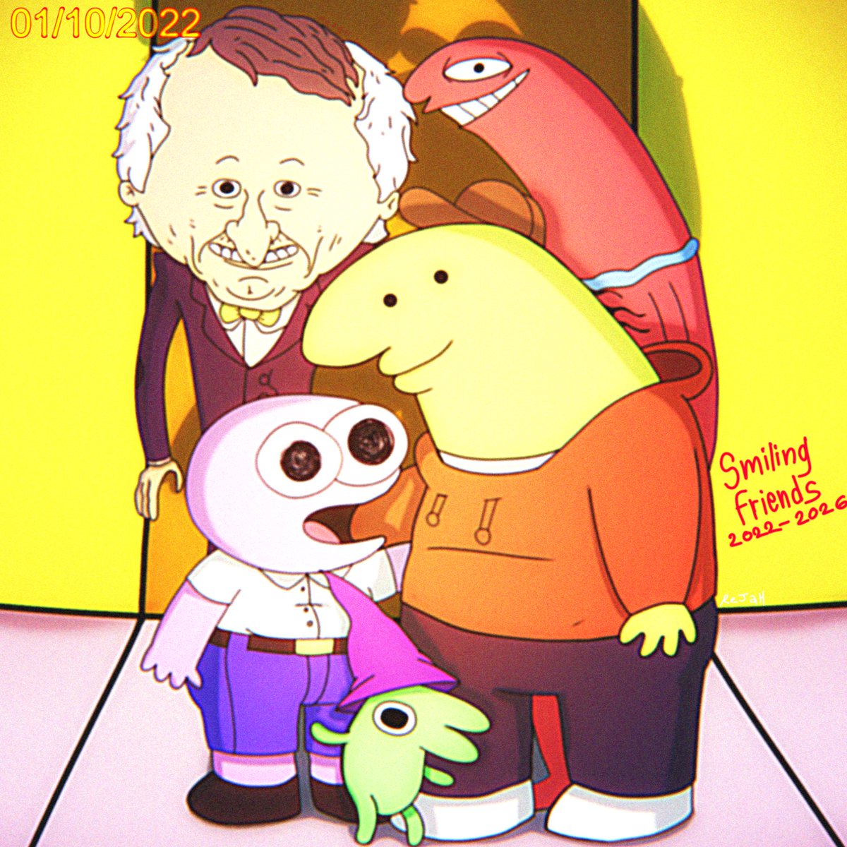 Thank you for Smiling, Friends. #smilingfriends