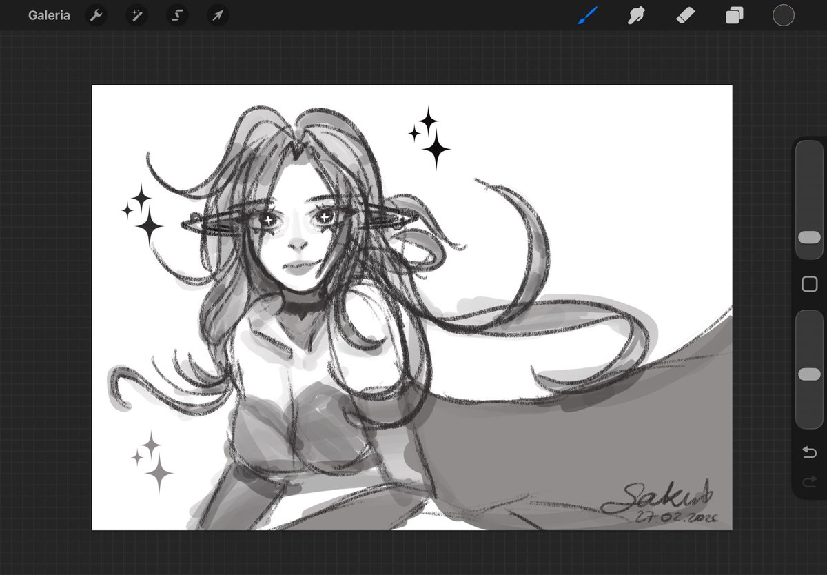 sakuszki's tweet photo. long time no see, sketch of an elf is what you need!🌬️

#digitalart #sketch #elf #procreate #oc #art #drawing #anime #elfgirl #ipad #ipaddrawing #l4l #explore #explorepage https://t.co/NVFOCh1g0G