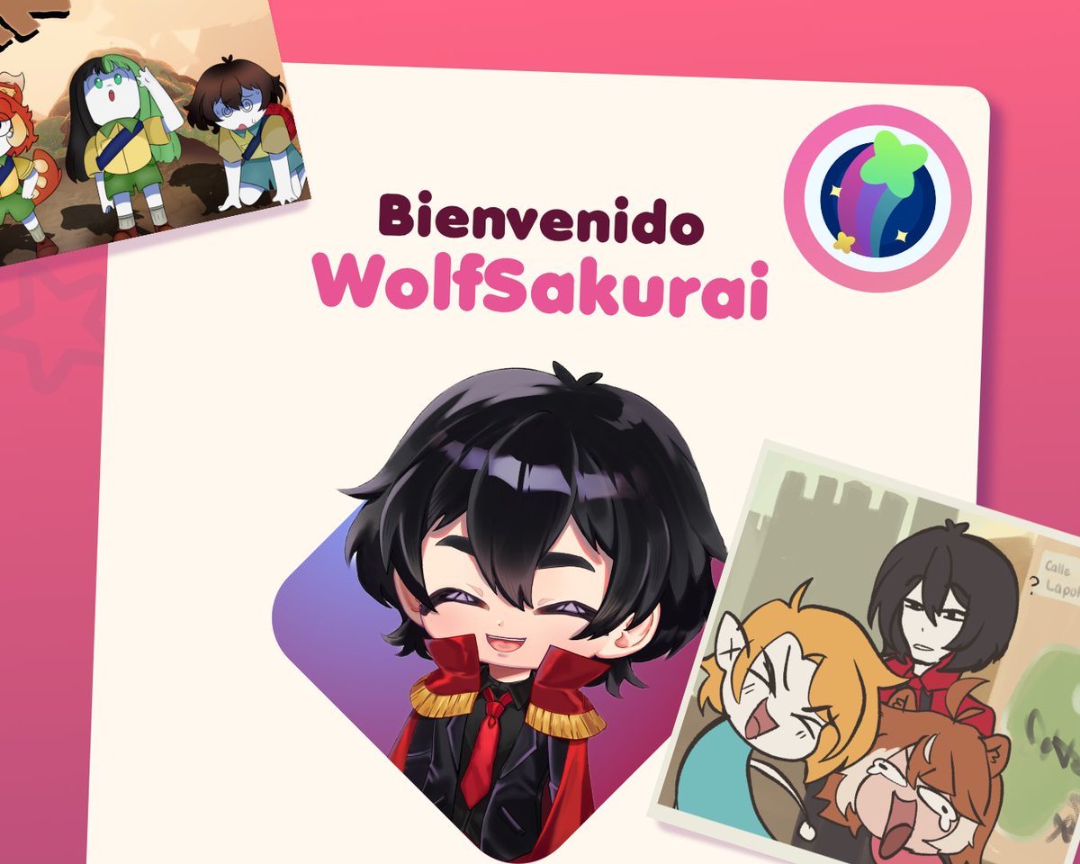 :0 VAYA QUE SORPRESA!
denle la bienvenida a <a href="/Wolf_Sakurai/">WolfSakurai</a> 

Y felicítenlo por su 2do aniversario haciendo streams 💖