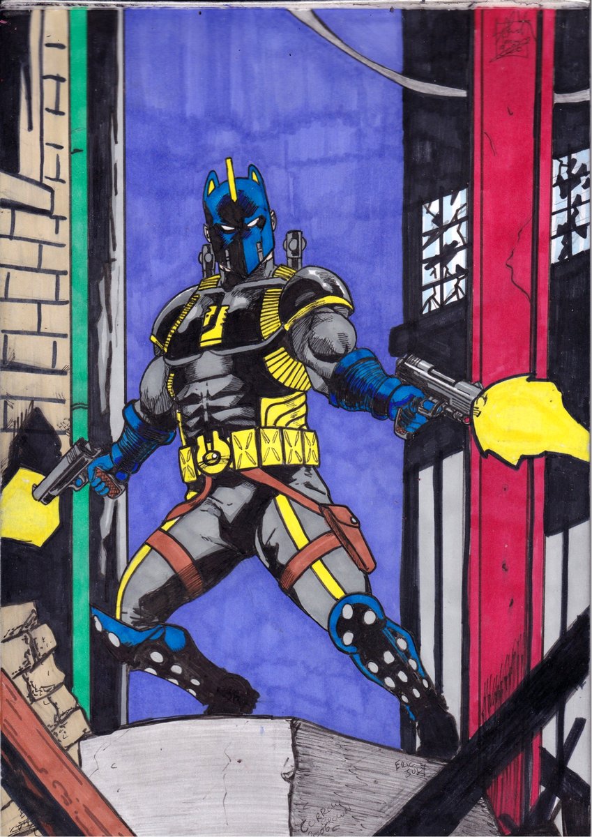 Dconway77's tweet photo. Horse man 3 coming soon had draw him. coloured  and thethe black and white before i coloured it  #rippaverse https://t.co/CwQVO7ZvYV