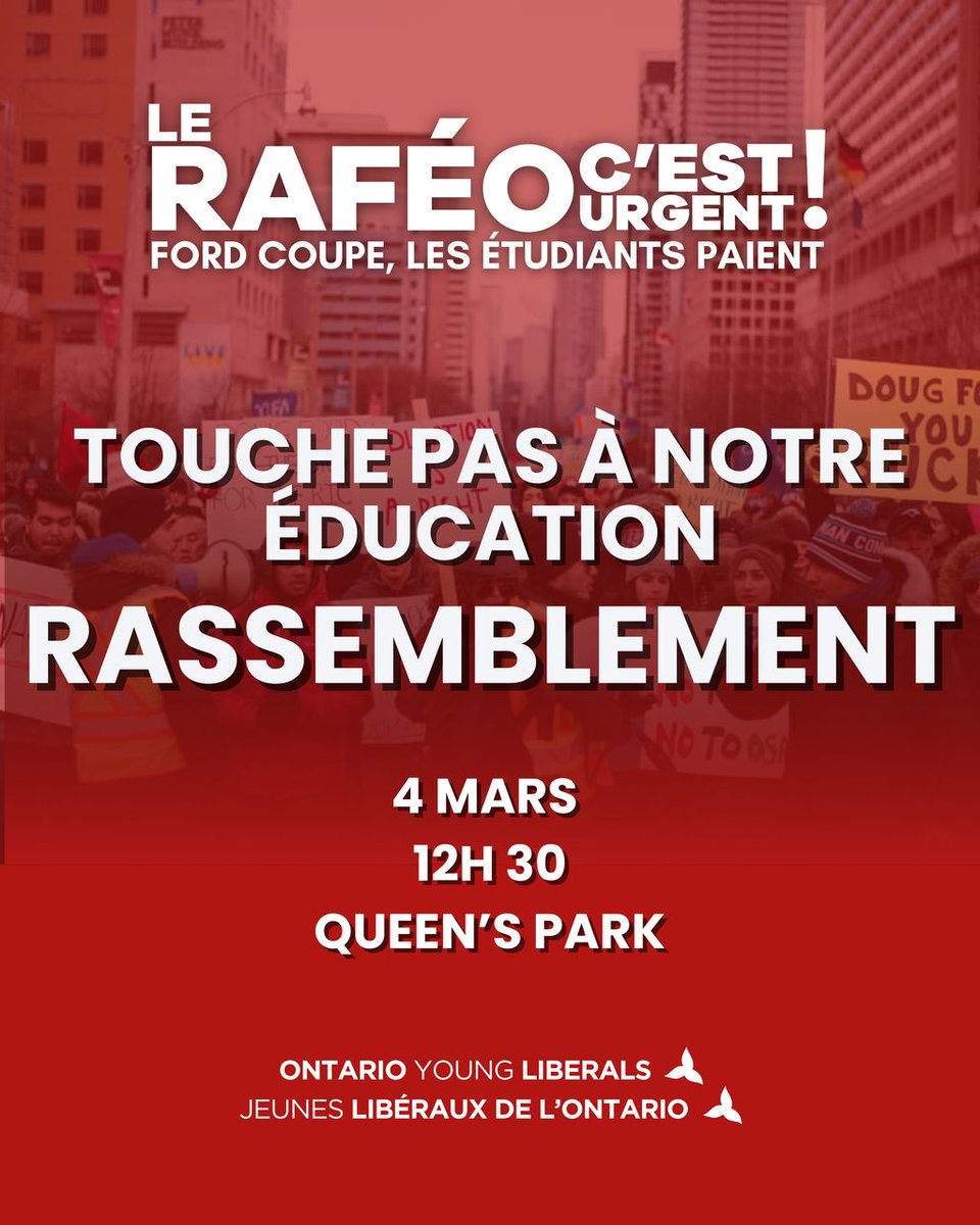 Ontario Young Liberals tweet media