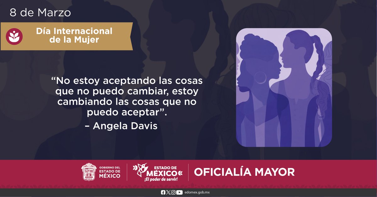 En el #DíaInternacionalDeLaMujer reconocemos a quienes, desde las sufragistas hasta las activistas digitales, cada avance es fruto de mujeres organizadas, alzando la voz y exigiendo cambios que transforman la historia. 
#8M #ComunidadIPSP 
#OficialíaMayorEdoMéx