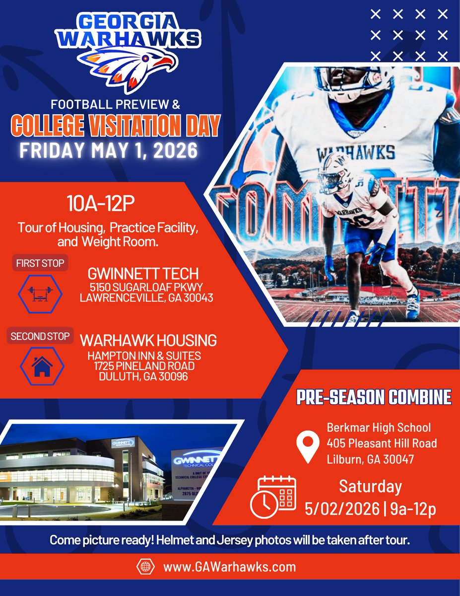 Preview Day is approaching.  Who is next to join the Warhawk family?