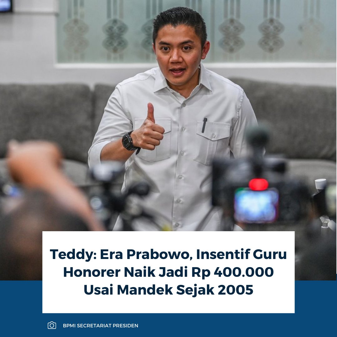 Ngehek....
Guru honorer cuma tagih janji insentif 2jt/bln apa kabarnya ?
200rb buat beli kuota abis Tekdung....