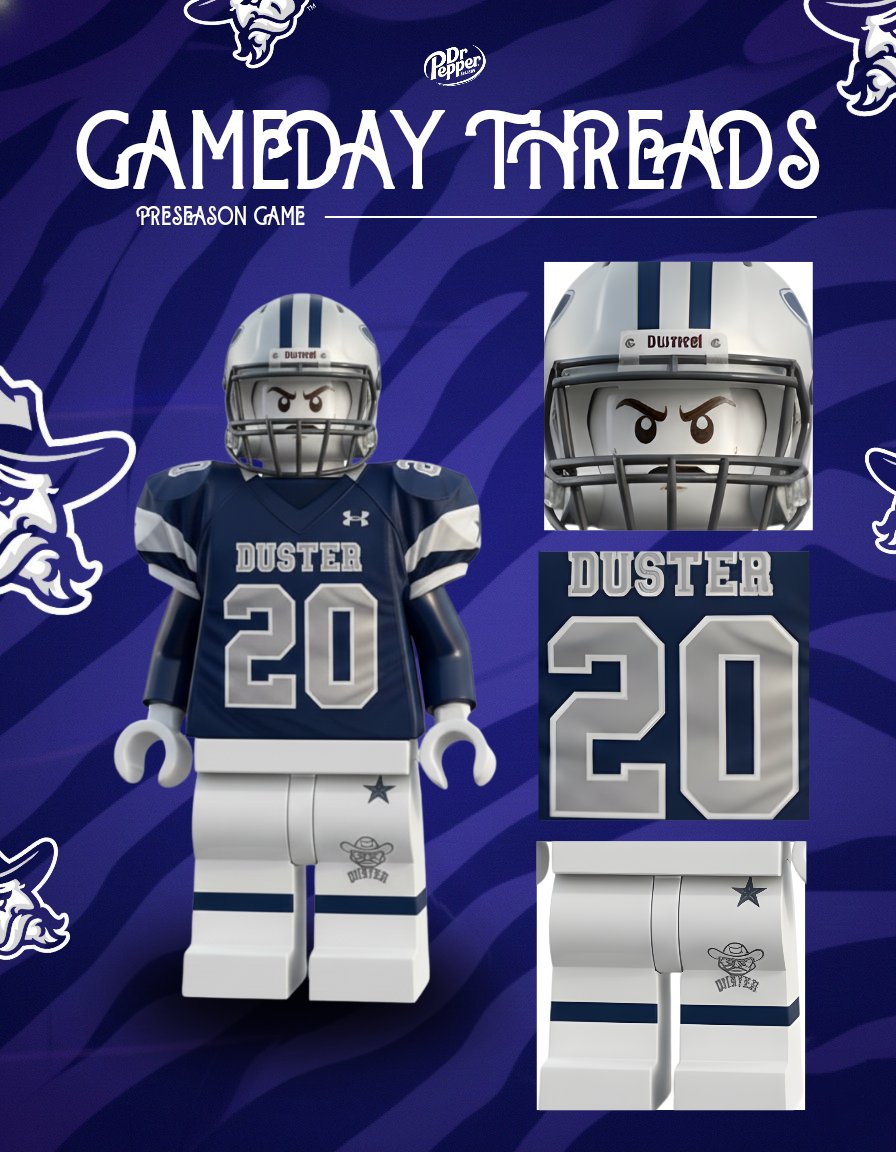 RioDusters's tweet photo. Gameday Threads: Preseason Game.

O nosso uniforme pra hoje já está no jeito! GO DUSTERS!!! 🔵⚪️

#DustUp https://t.co/7AQgexIwBm